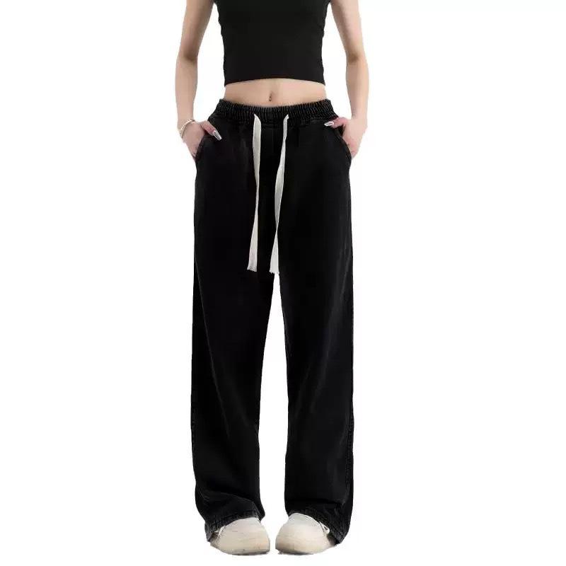 Unisex Thin Elastic Denim Jeans