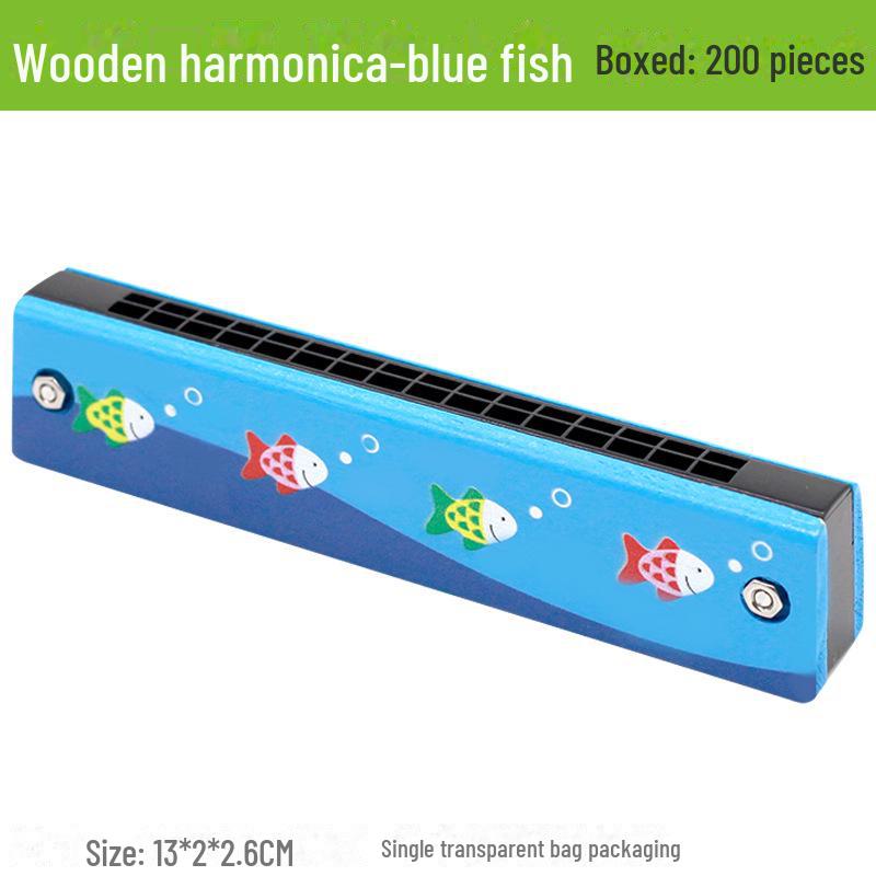 Hochwertige Mundharmonika aus Holzlegierung – das perfekte musikalische Geschenk für Kindergarten- und Grundschüler