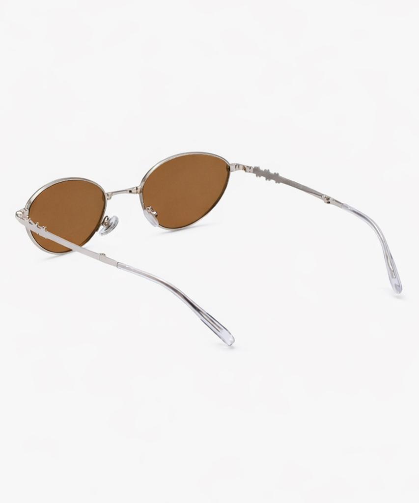 Likkeullou Rc Stainless Steel Epoca F Folder Sunglasses Brown