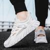 Men's Shoes 2025 Summer New Men's Breathable Casual Hollow Thin Shoes Non-slip and Wear-resistant Sports Thick-soled Forrest Gump Shoes