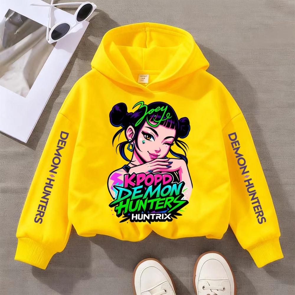 Kpop Witch Hunt Children's Clothing,  Girls and Boys Spring and Autumn Hoodies and Fashionable Sweatshirts