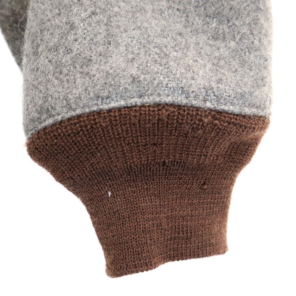 LOST WORLDS Made In USA Melton Jacket M Gray Men's Used