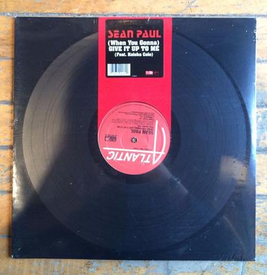 12inch Record SEAN PAUL - Give It Up To Me / Never Gonna Be T 094413 Atlantic 2006 US Reggae, Ska & Dub Used