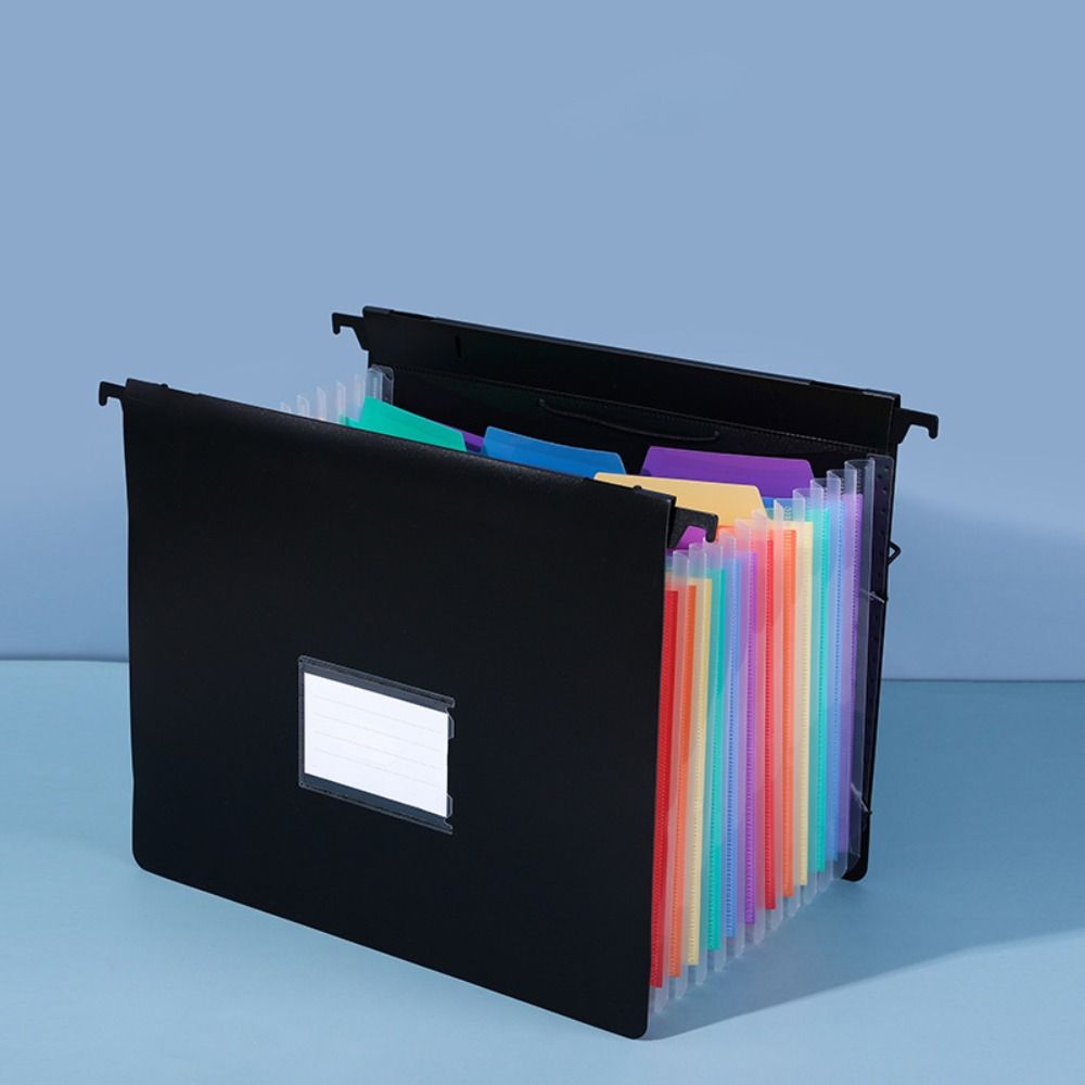 Dustproof Test Paper Storage Bag 7/13 Pockets Accordion File Folder Stationery
