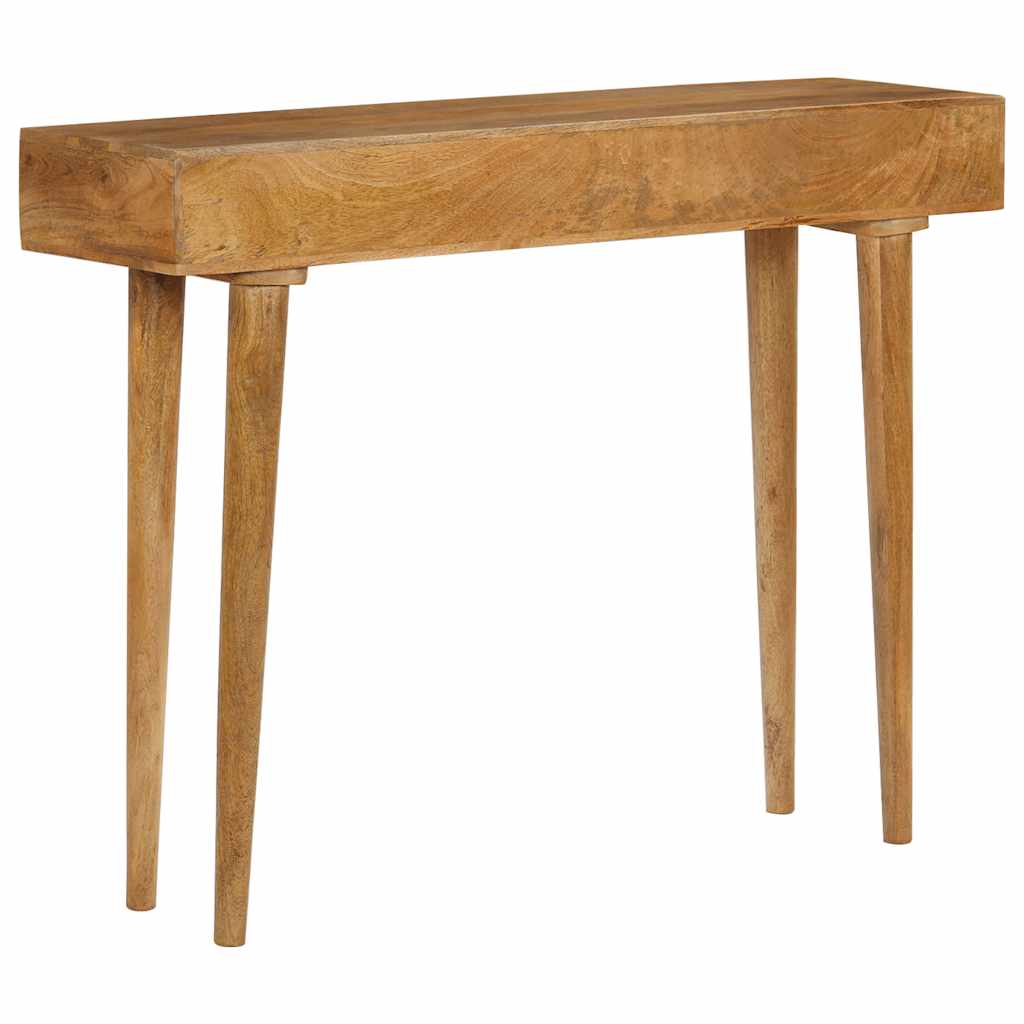 Mango Wood Console Table Solid 102 x 30 x 79 cm