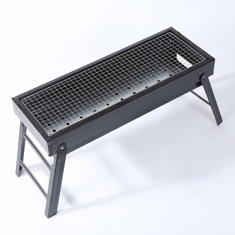 FTLY Camping BBQ Grill Rack with Divider