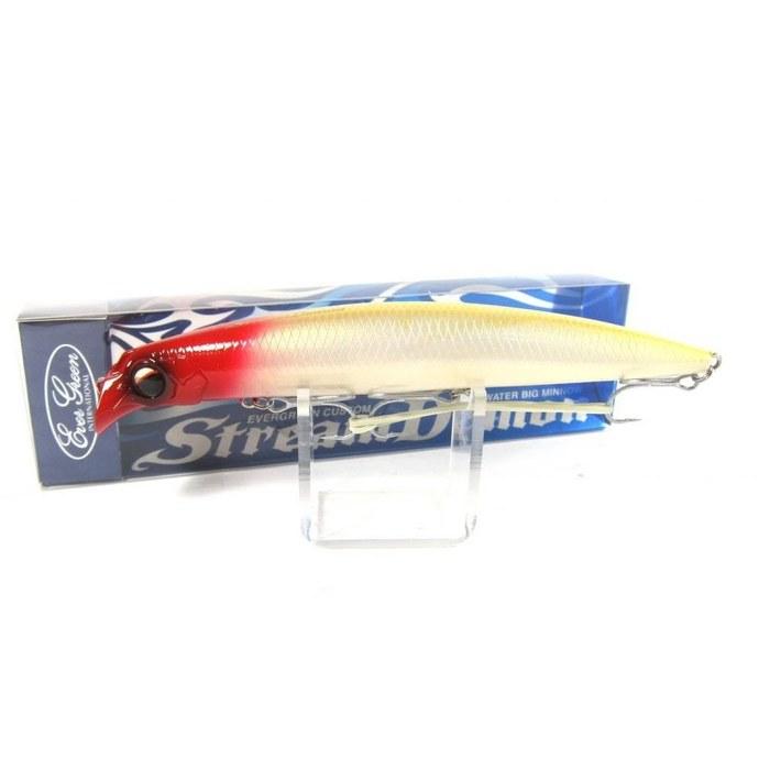 Evergreen Minnow Stream Demon 16cm 33.5g Redhead Pearl #705
