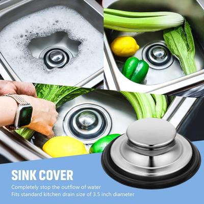 3 Pcs Sink Filter Stainless Steel Drain Strainer Set Wear-Resistant Sink Drain Cover Mesh Sink Stopper with Plug Debris Collector for Kitchen