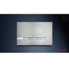 Alcaplast Flat Stripe Flush Plate for Installation