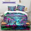 Name Custom Chucky Pattern Bedding Set Quilt Cover Pillowcase Home Decor Gift (1 * duvet cover + 2 * pillowcase, without core)