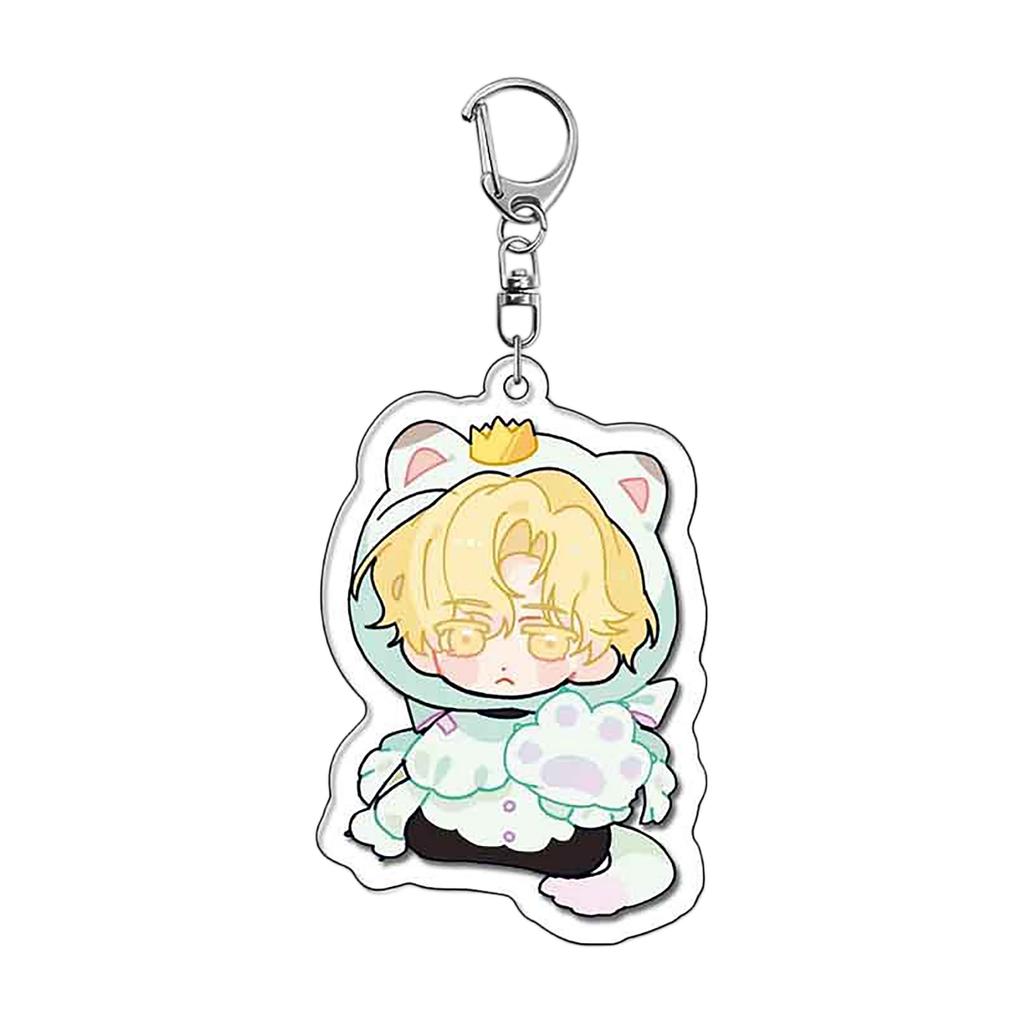 Anime-Zubehör Acryl-Schlüsselanhänger Anhänger, Niedlicher Schüler Anime Rucksack Anhänger