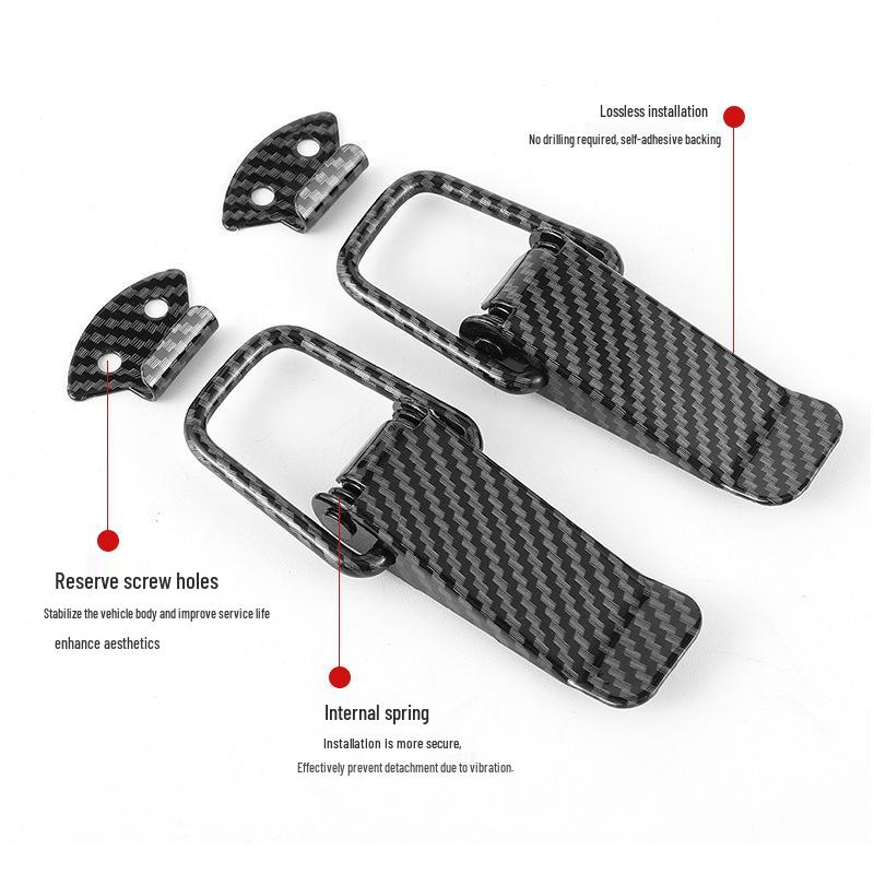 Universal Car Bumper Tow Hook and Trunk Fixing Kit