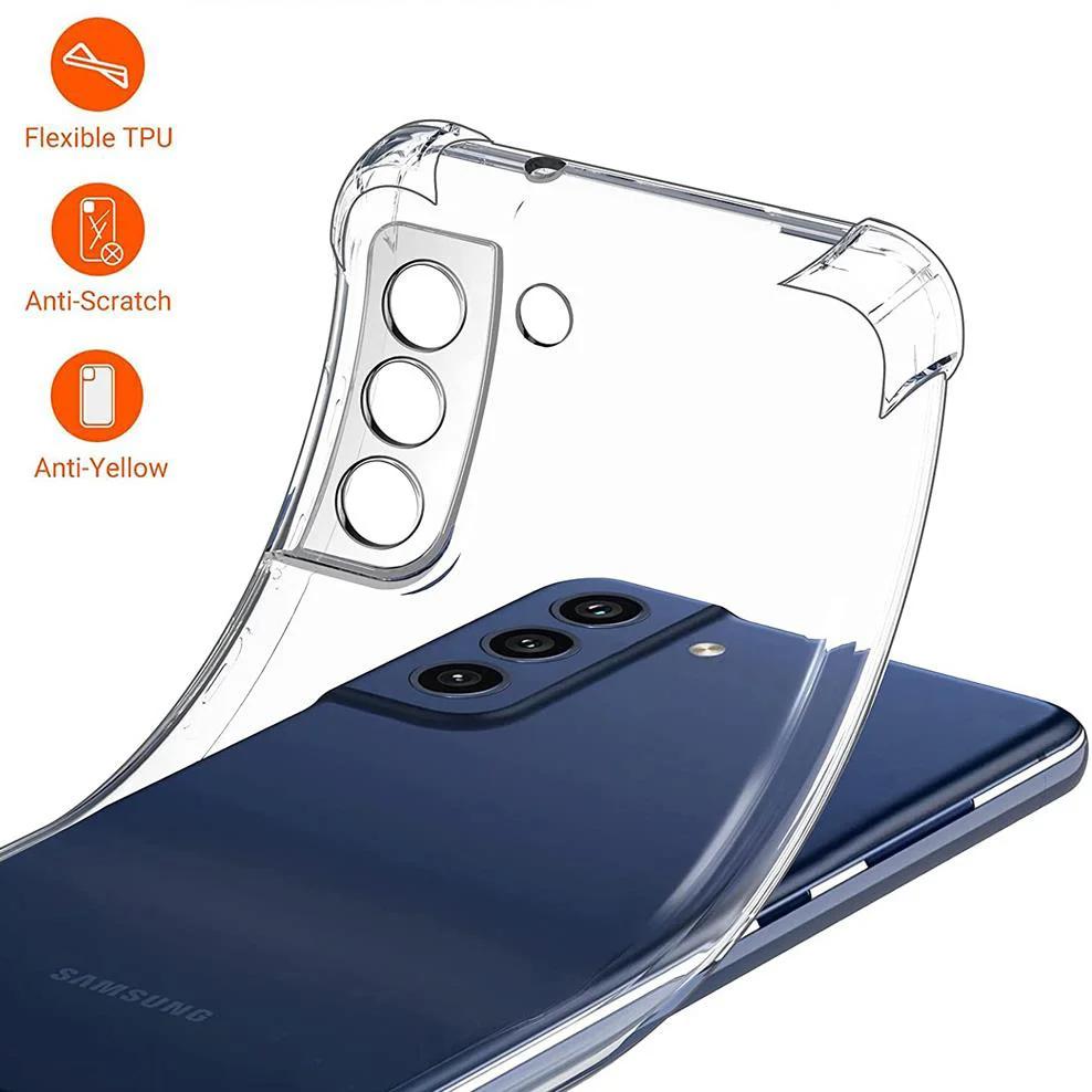 Stoßfeste Hülle für Samsung Galaxy S25 Edge S24 S23 S22 Ultra Plus FE A06 A16 A26 A36 A56 A05 A05S A15 A25 A35 A55 A14 A34 A54