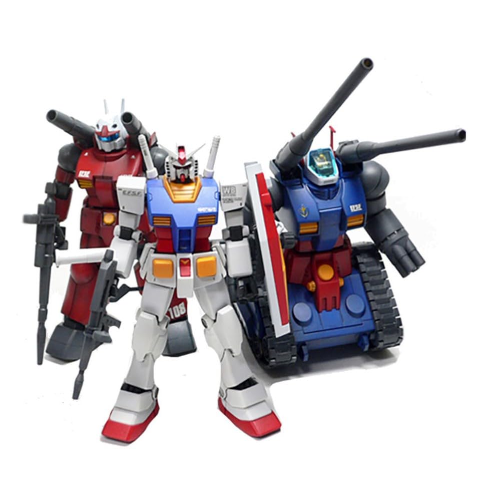 

HGUC Mobile Suit Gundam Gundam V Operation Set Scale Plastic Model 1/144 Pre-Colored