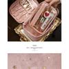 Portable 2026 Makeup Bag for Women, Compact Travel Toiletry Organizer Bags