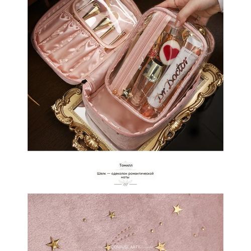 Portable 2026 Makeup Bag for Women, Compact Travel Toiletry Organizer Bags