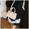 Small Bag Women's Summer Versatile 2025 New Fashion Simple Messenger Bag Portable Small Square Bag