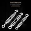 Open Body Steel Wire Rope Turnbuckle Tensioner