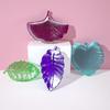 DIY Crystal Dropper Mold, Leaf Plate, Nut Storage Plate, Silicone Mold, Leaf Shape, Desktop Decoration, Party Decoration Supplies