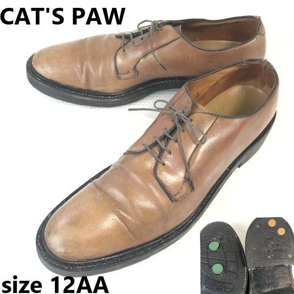 

CAT S PAW BILTRITE Heavy Sole Goodyear Plain Toe Shoes 12AA 27.5-29cm Brown