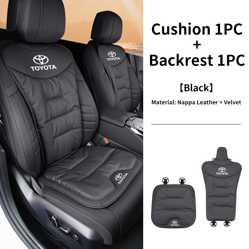 Für Toyota 2026 Heiße Radkappen Auto Leder Weiche Sitzbezüge Vorne Hinten Polster Schutzpolster Für Toyota Crown GR Corolla YARIS L Au