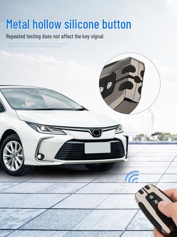 Key Case for Toyota: Camry, Corolla, Levin, Dual-Engine, CHR, Izeh, Velanda, RAV4