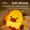 Cute Highland Cow Squishy Night Light W/ Dimmable Timer Cartoon Soft Animal Bedside Lamp Gift for Boys Girls Childs Table Decor