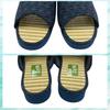 Edoten Shigi Hep Sandals, Bamboo-topped, Made In Japan, Lightweight Sponge Sole, Men's, Asanoha Pattern, Size M, 25cm-25.5cm