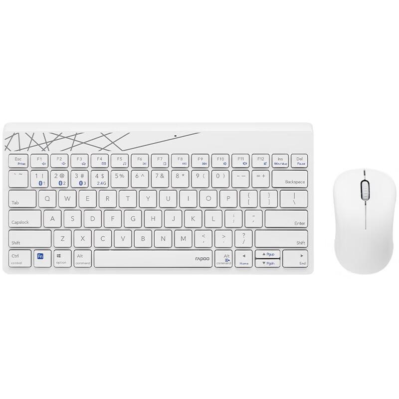 

Rapoo 8000GT Wireless Bluetooth Keyboard and Mouse Combo