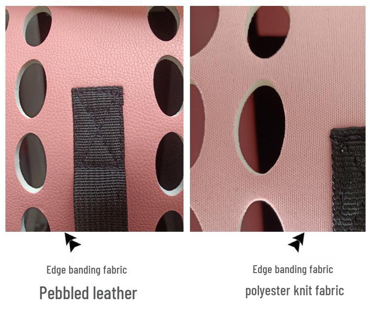 Breathable Foldable Pet Backpack: Portable Transparent Cat & Dog Bag with Large Capacity