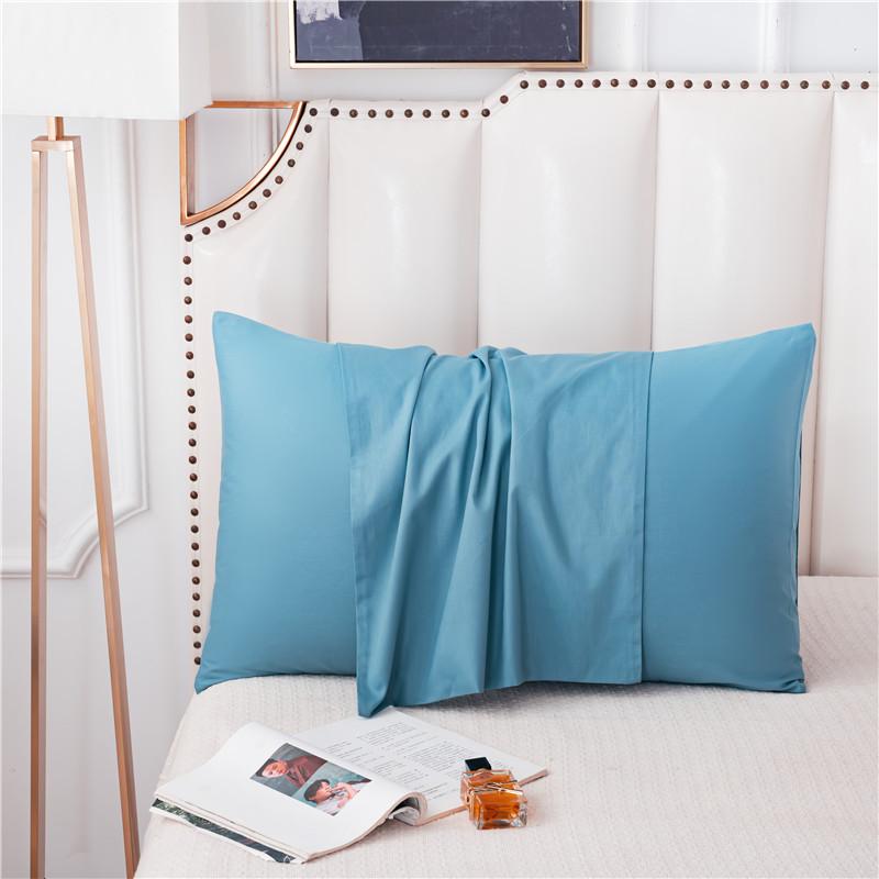 Pure Cotton Pillowcase High-Quality Envelope Pillowcover Solid Color Bedding Pillow Case 40x60 50x90 Sleep Pillow Cover