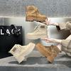 Thick-Soled Hollow Martin Boots Women'S Spring And Summer New Thick-Soled Breathable Hole-Hole Cool Boots Retro British Style Short Boots