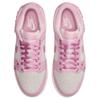 Nike Dunk Low Femme Pink Flower Women Sneakers Pink-Foam Pink-Rise-Sail-Metallic-Silver IV4726-600