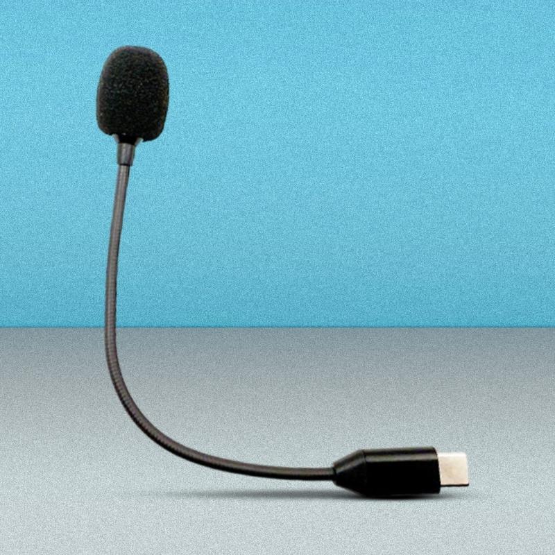 Type C Connectors Gaming Microphones for TH10/TH30 Headsets Multiple Devices for Clear Sound Input
