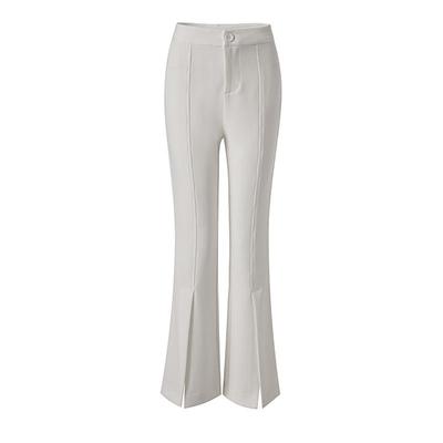 Auf Lager Damen Schlankmachende High-Waist Micro-Flare Anzughose - Frühjahrsmode 2026