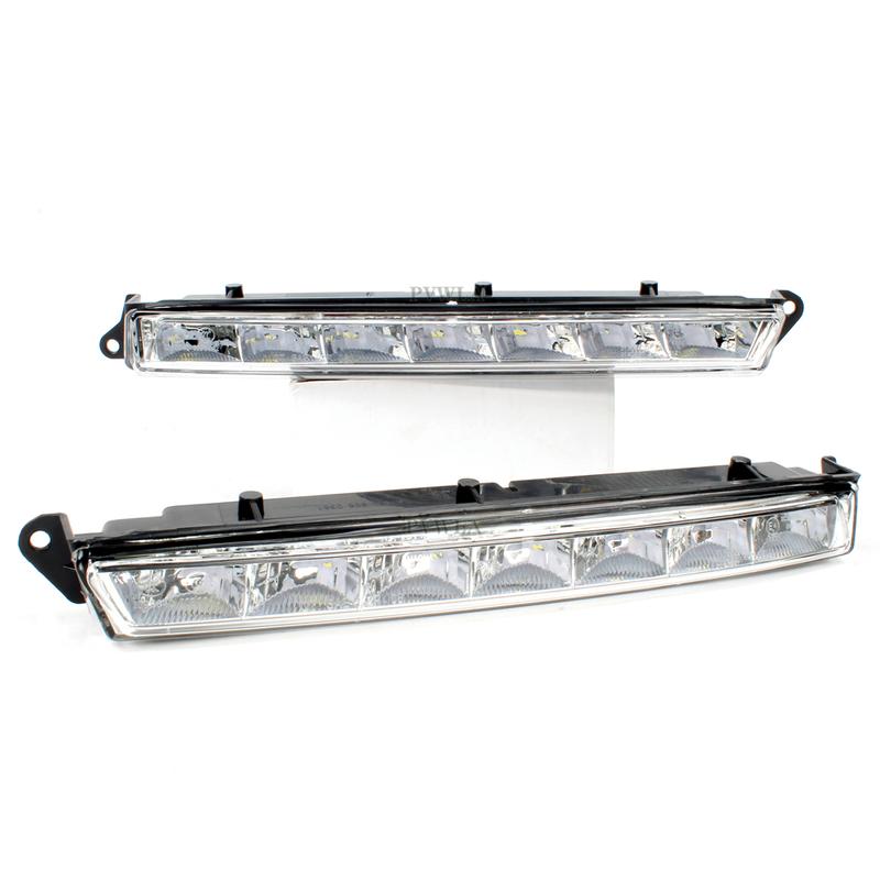 LED DRL Daytime Running Light  Fog Lamp For Benz X164/X166 GL320/350/450/550 2007 2008 2009 2010 2011 2012 2013 Car Accessories