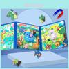 Wooden Educational Puzzle Book For Kids With Animal Scenes And Stagebased Learning