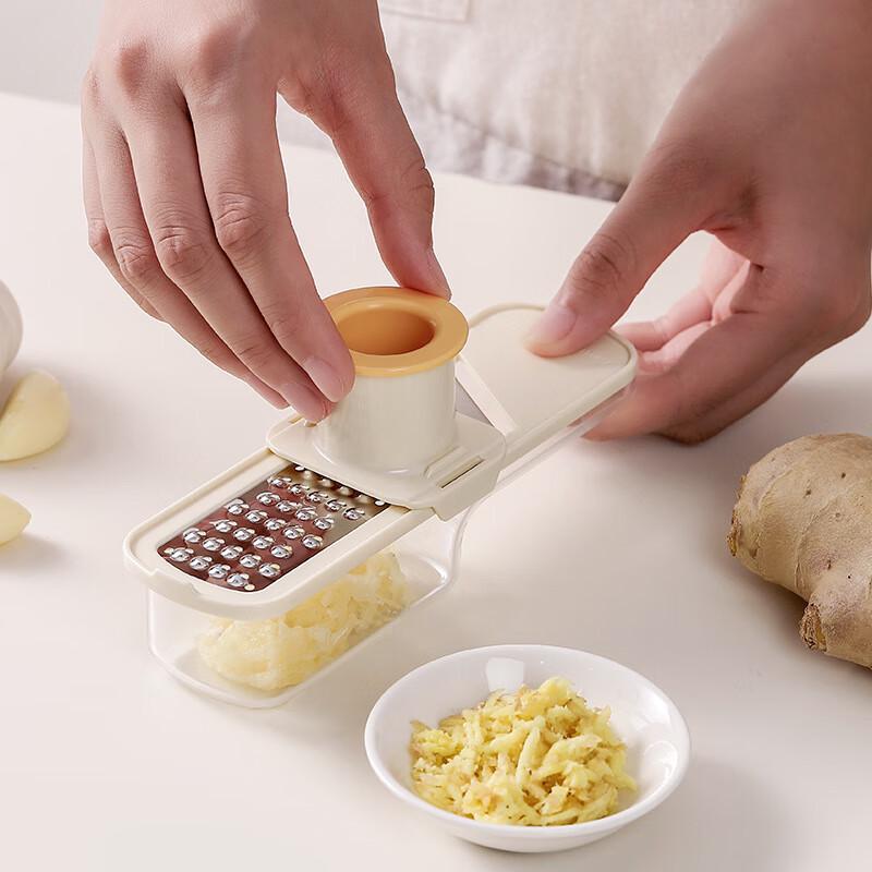 Multi-function Ginger Garlic Grinder & Potato Slicer