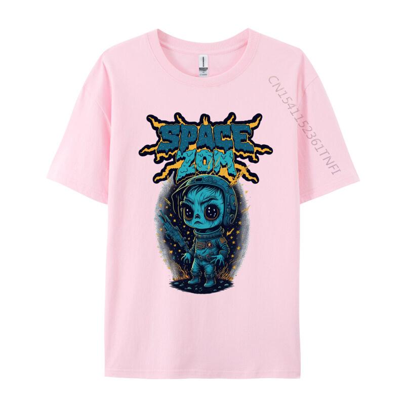 Space Zom TShirt For Men Soft Leisure Tees T Shirt Trendy Fast Ship Anime Printed TShirts Mens Graphic Tshirts