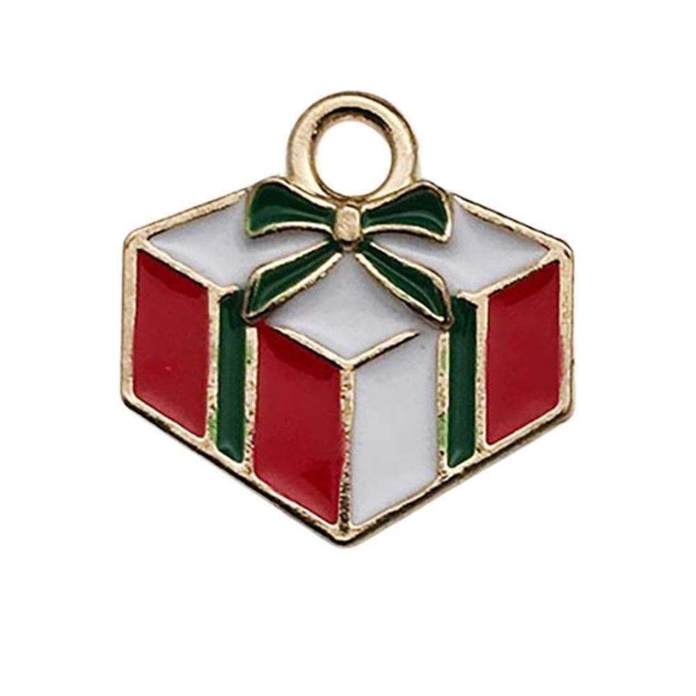 140 Kinds Of Christmas Drips Santa Claus Snowman Snowflake Deer Earrings Bracelet Pendant Diy Jewelry Accessories