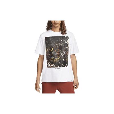 ACG Logo Print Round Neck Short Sleeve T-Shirt Men Tops White DX9448-100