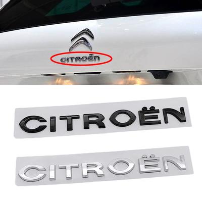 Aufkleber für Citroen C3 C4 C2 C5 C1 Berlingo Jumper Grand Picasso C4L Saxo Xsara DS3 Elysee ABS Auto Logo Heckklappen Emblem