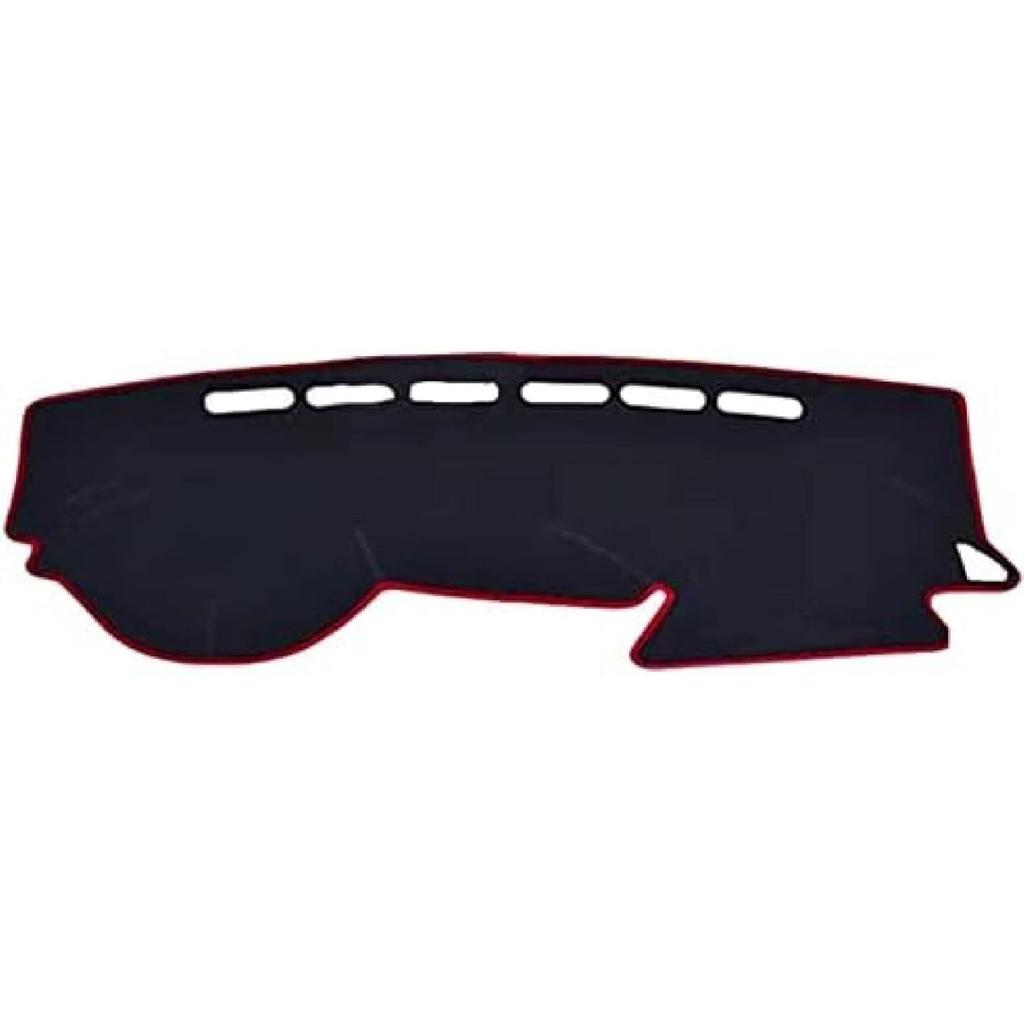 Car Dash Cover Mat,for Kia Rio 3 2012 2013 2014 2015 2016 2017,Black Edge Anti-Slip Mat Dashboard Cover Pad Interior Styling Accessories