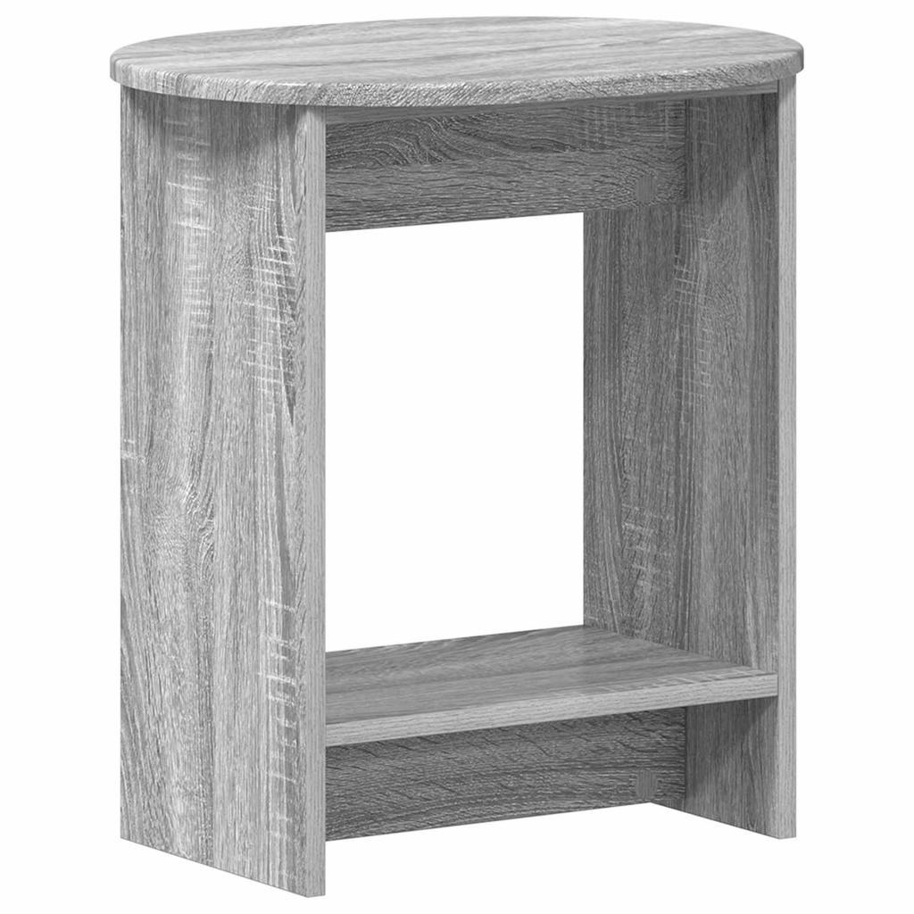 Side Table Grey Sonoma 50 x 39.5 x 55 cm Engineered Wood
