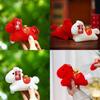 Zodiac Pony Plush Mascot With Pp Cotton Filling For Year End Celebrations