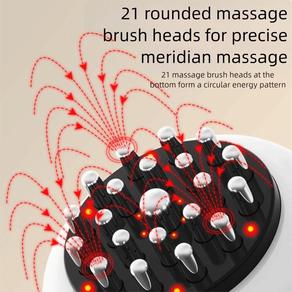 Electric Rechargeable Unblocking Massage Device Abdominal Massage Instrument  Cupping Apparatus