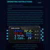 KWS-AC301 Voltage Voltmeter 8 In 1 AC Wattmeter 50-300V 0-100A Digital Ampermeter Electric Meter Edicated Chip Power Detector