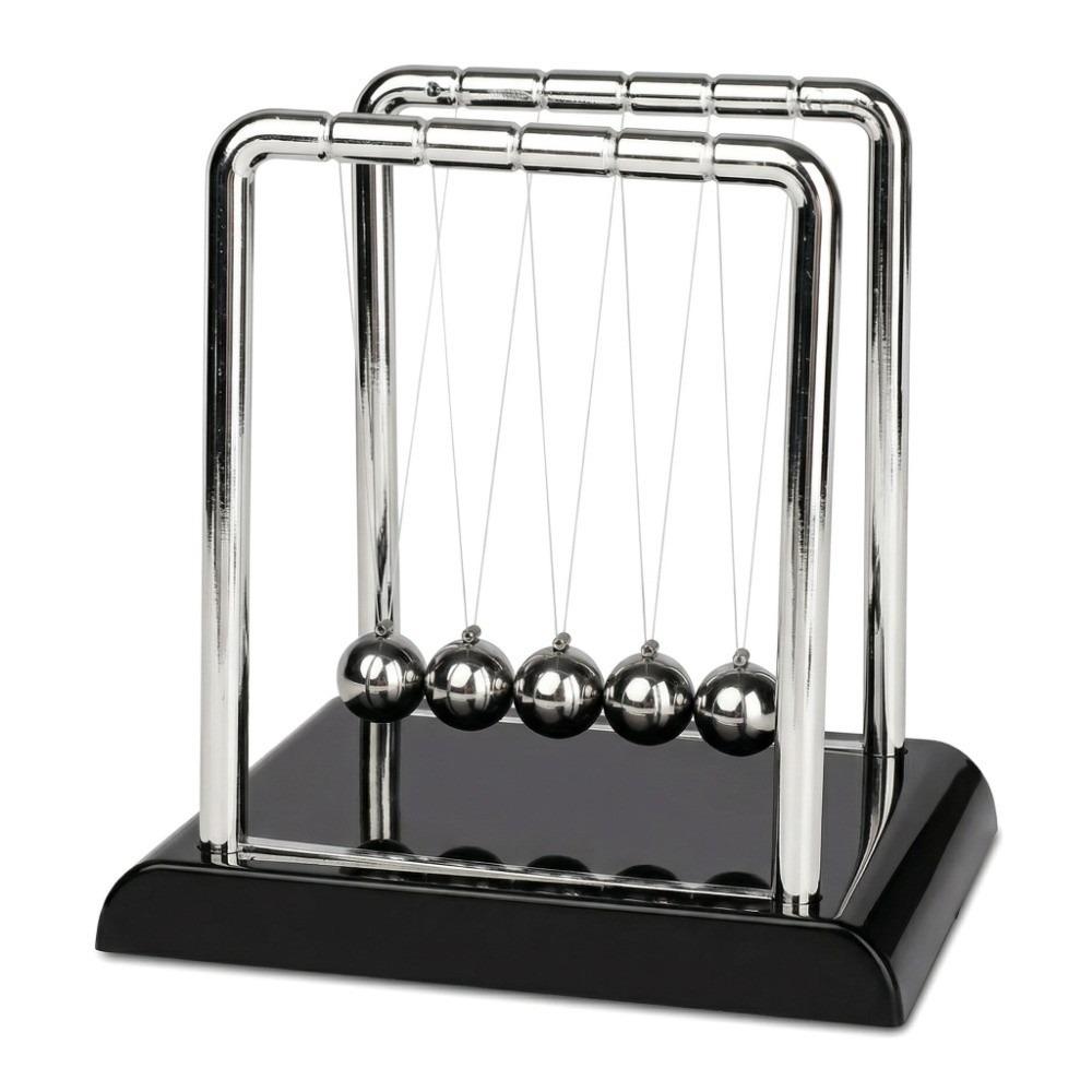 

Steel Balls Steel Balance Ball Cradle Black Perpetual Motion Desk Toy Desk Decor