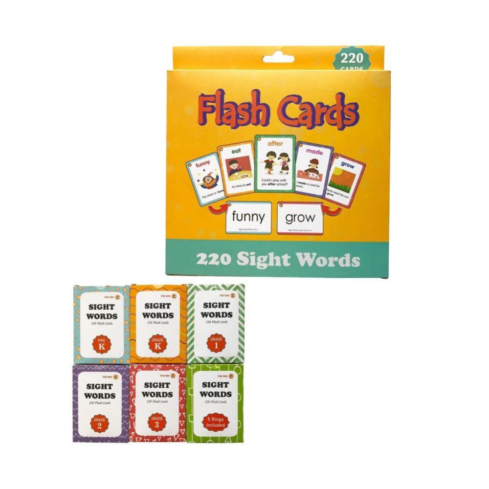 Word Recognition Cards Cards Sight Word Games Early Baby Flash Cards  Party Favor Gift