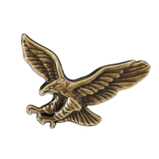 Brooch Men Brooch Eagle Design Lapel Pin with Invisible Buckle